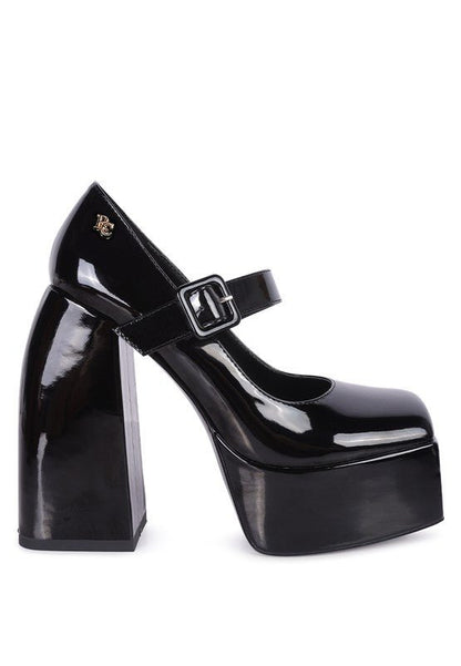 PABLO High Platform Heel Mary Jane Sandals GOTIQUE Collections