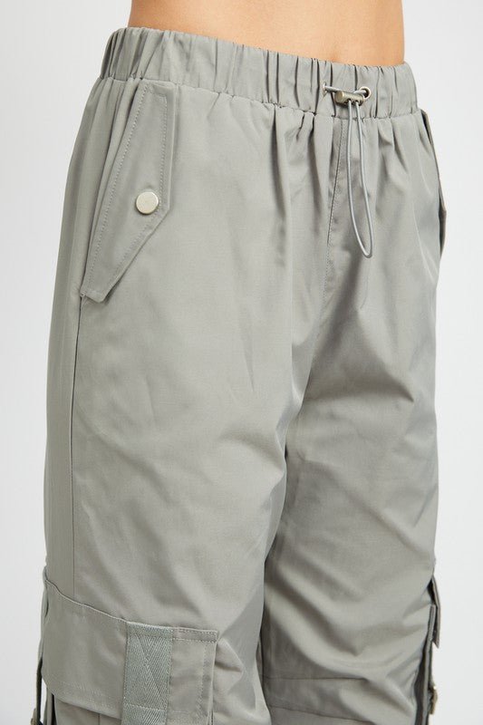 Parachute Cargo Pants GOTIQUE Collections