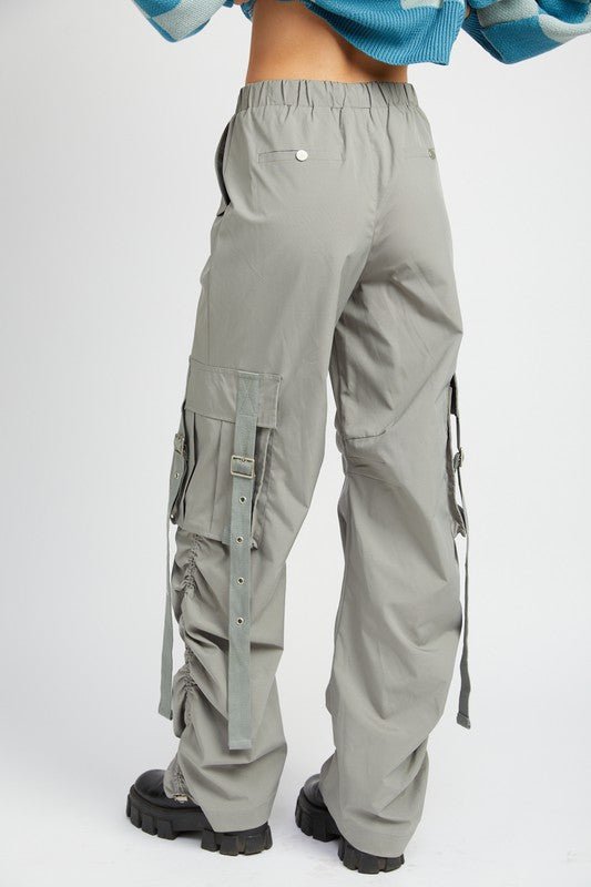 Parachute Cargo Pants GOTIQUE Collections