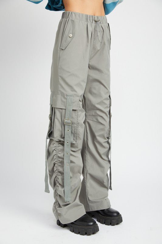 Parachute Cargo Pants GOTIQUE Collections