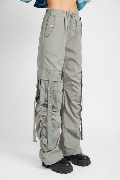 Parachute Cargo Pants GOTIQUE Collections