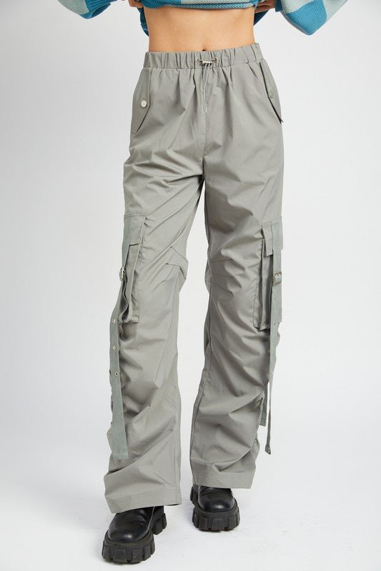 Parachute Cargo Pants GOTIQUE Collections