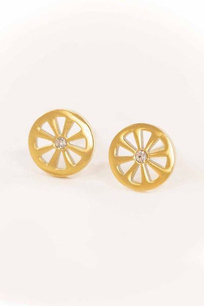 Pinwheel Stud Earrings GOTIQUE Collections