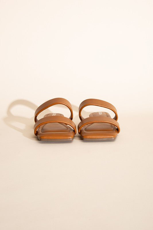 RAMSEY Double Strap Slides GOTIQUE Collections