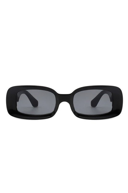 Rectangle Narrow Retro 90s Square Sunglasses GOTIQUE Collections