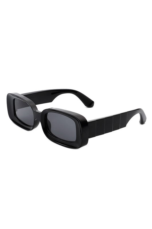 Rectangle Narrow Retro 90s Square Sunglasses GOTIQUE Collections