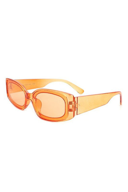 Rectangle Vintage Small Narrow Fashion Sunglasses GOTIQUE Collections