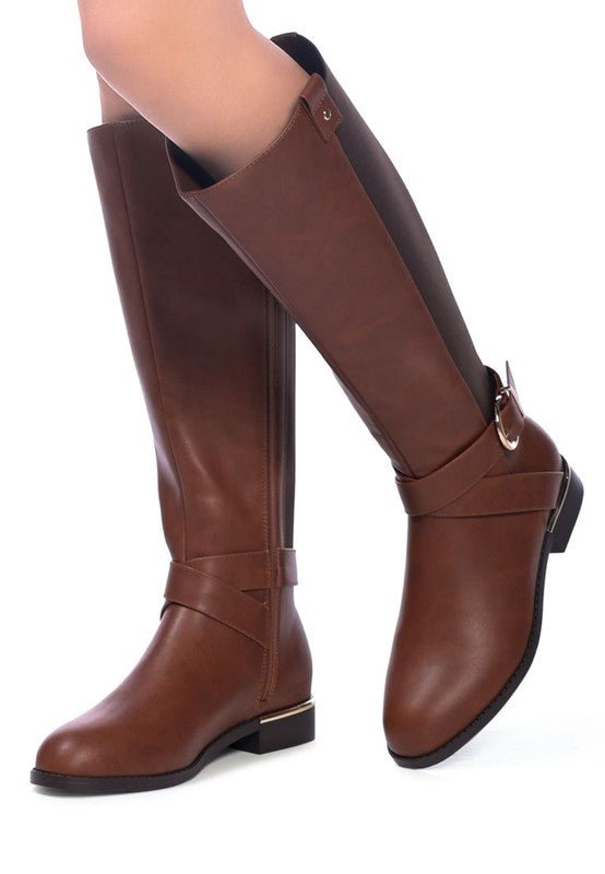 Snowd Beat Chill Knee High Boots GOTIQUE Collections