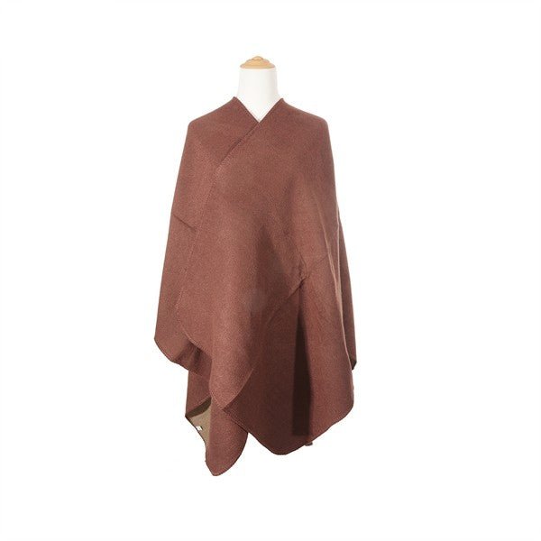 Solid Cozy Elegance Poncho GOTIQUE Collections