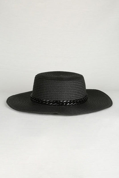 Summer Flat Top Hat GOTIQUE Collections