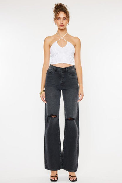 Ultra High Rise 90's Flare Jeans GOTIQUE Collections