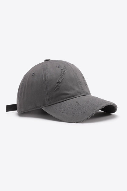 Weathered Look Adjustable Baseball Cap GOTIQUE Collections