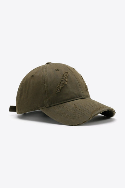 Weathered Look Adjustable Baseball Cap GOTIQUE Collections