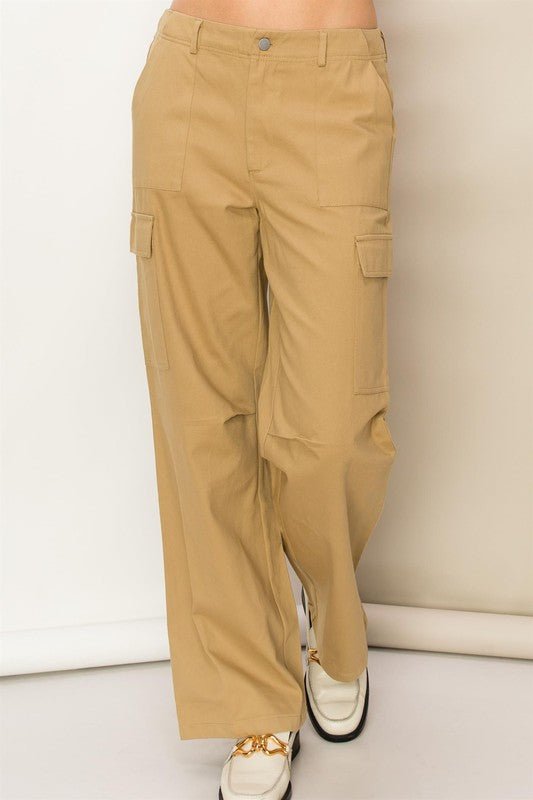 Weekend Chiller High Waist Cargo Pants GOTIQUE Collections