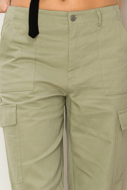 Weekend Chiller High Waist Cargo Pants GOTIQUE Collections