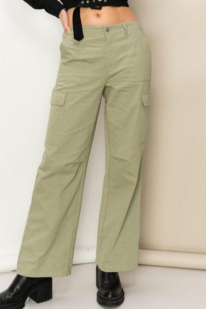 Weekend Chiller High Waist Cargo Pants GOTIQUE Collections