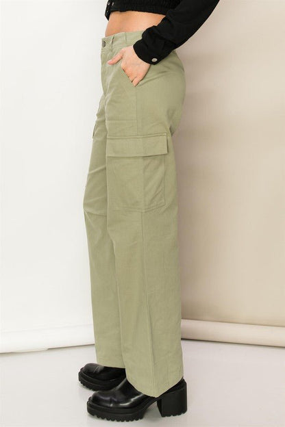 Weekend Chiller High Waist Cargo Pants GOTIQUE Collections