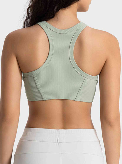 Wide Strap Cropped Sport Tank Top GOTIQUE Collections