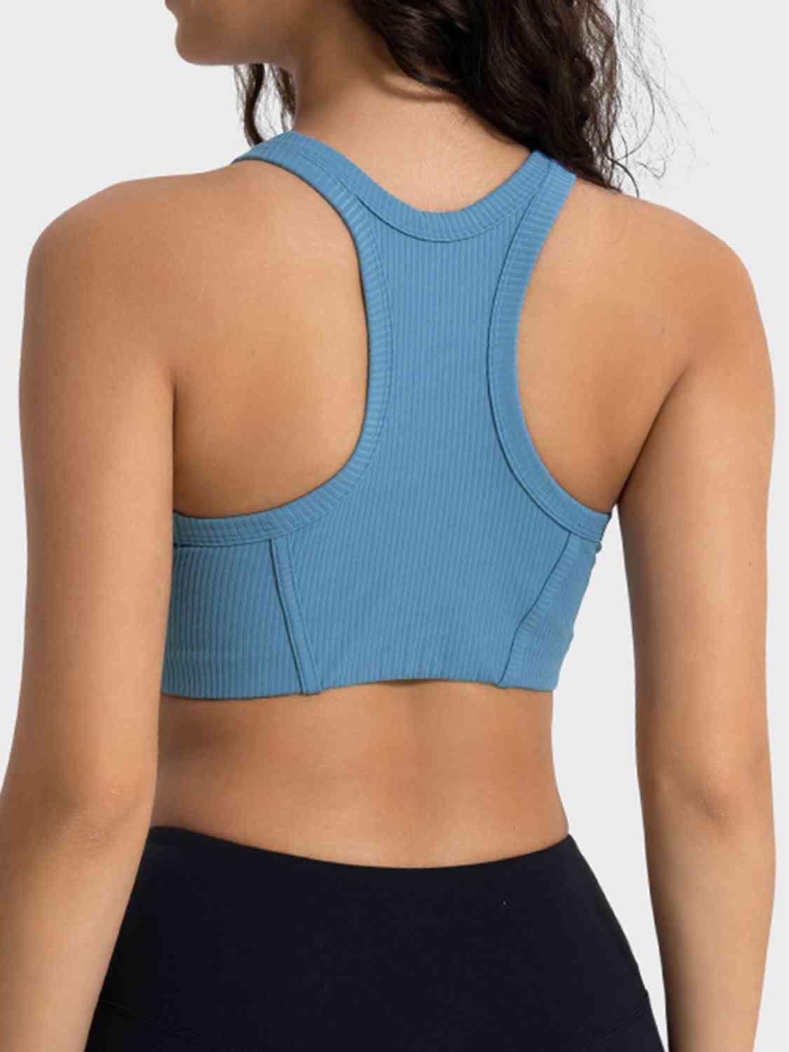 Wide Strap Cropped Sport Tank Top GOTIQUE Collections