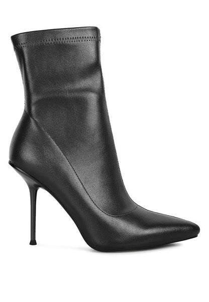 YOLO High Pointed Heeled Ankle Boot GOTIQUE Collections
