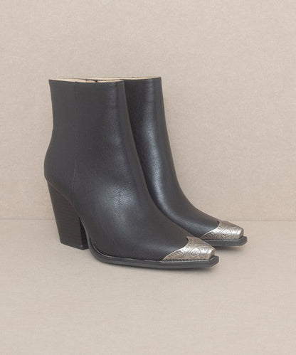 ZION Cowboy Boots with Etched Metal Toe GOTIQUE Collections