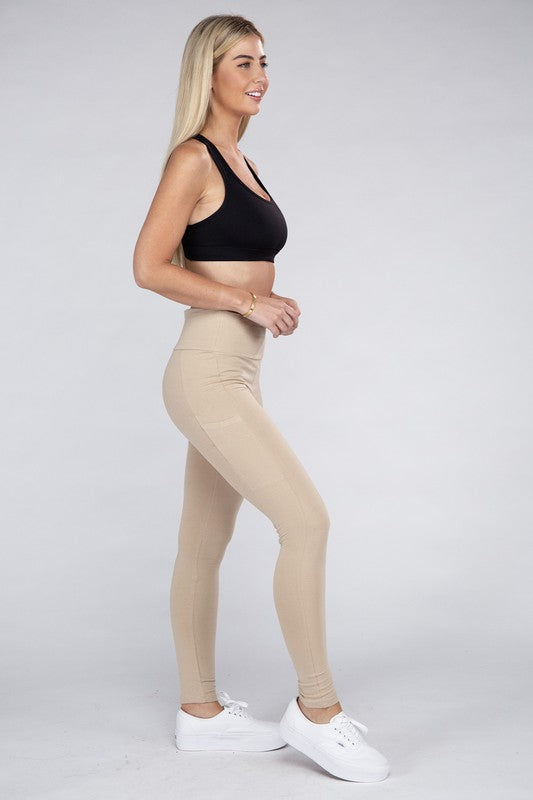 Active Leggings Featuring Concealed Pockets GOTIQUE Collections