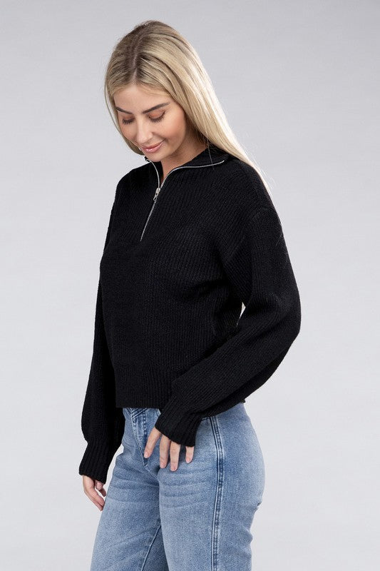 Easy-Wear Half-Zip Pullover GOTIQUE Collections