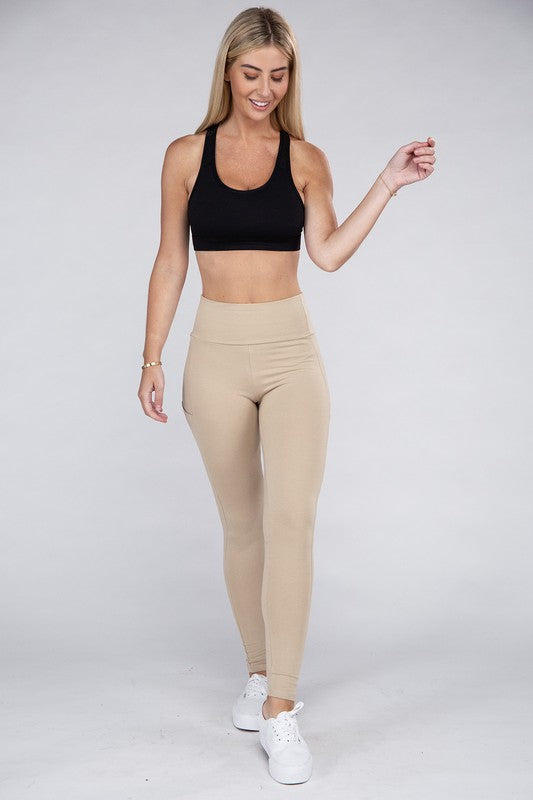 Active Leggings Featuring Concealed Pockets GOTIQUE Collections